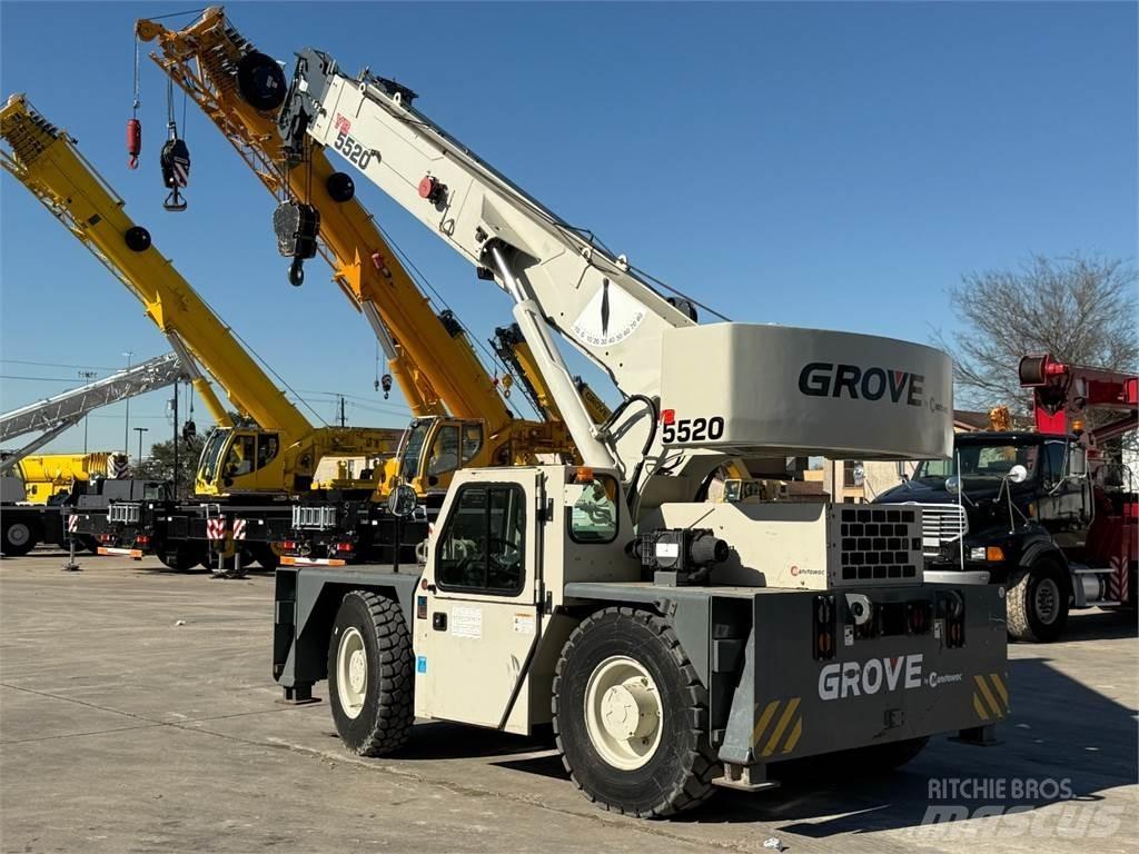 Grove YB5520 Rough terrain cranes