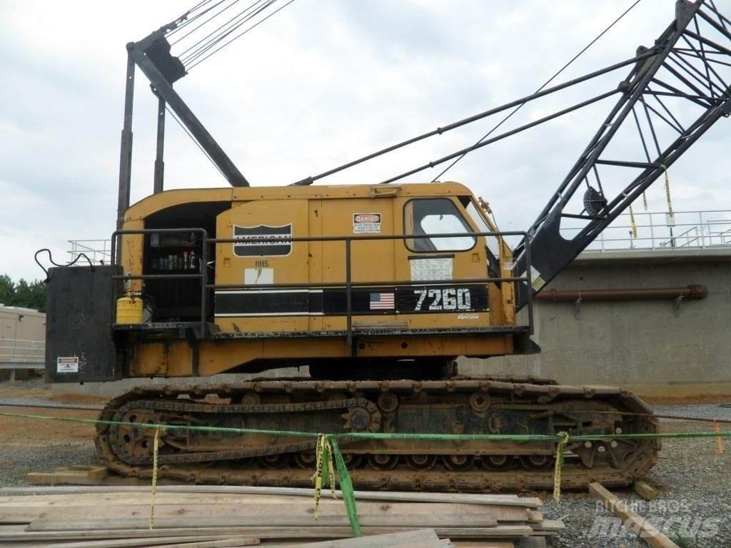 American 7260 Track mounted cranes