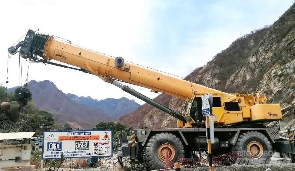 Grove RT9150E Rough terrain cranes