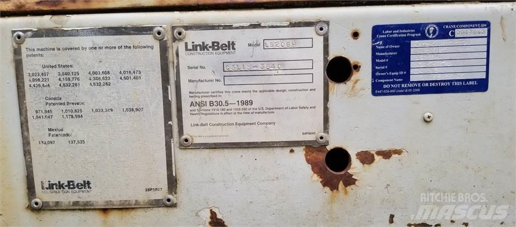 Link-Belt LS-208H Track mounted cranes