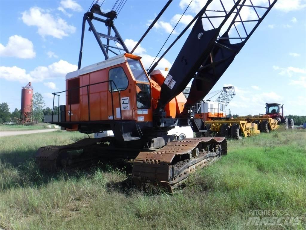 Northwest 70-D Track mounted cranes