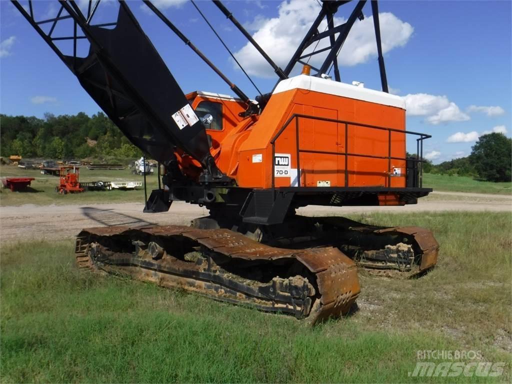 Northwest 70-D Track mounted cranes