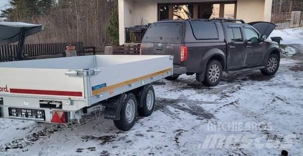  _JINÉ (BE) Eduard - 4 Flatbed/Dropside trailers