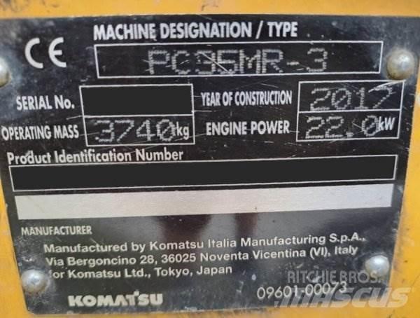 Komatsu PC 35 MR-3 Mini excavators < 7t (Mini diggers)