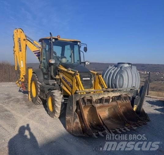 Komatsu WB 97R-8 Backhoe
