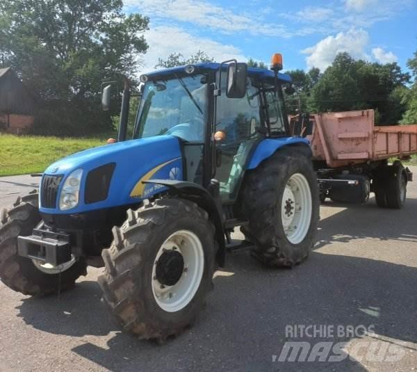 New Holland T5040 Tipper trailers