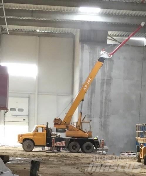 Tatra T148 +ČKD AD 20T Truck mounted cranes