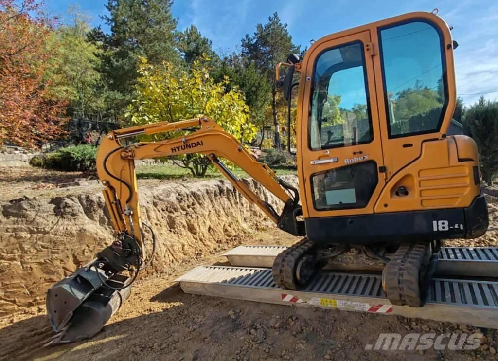 Hyundai R18-9 Mini excavators < 7t (Mini diggers)