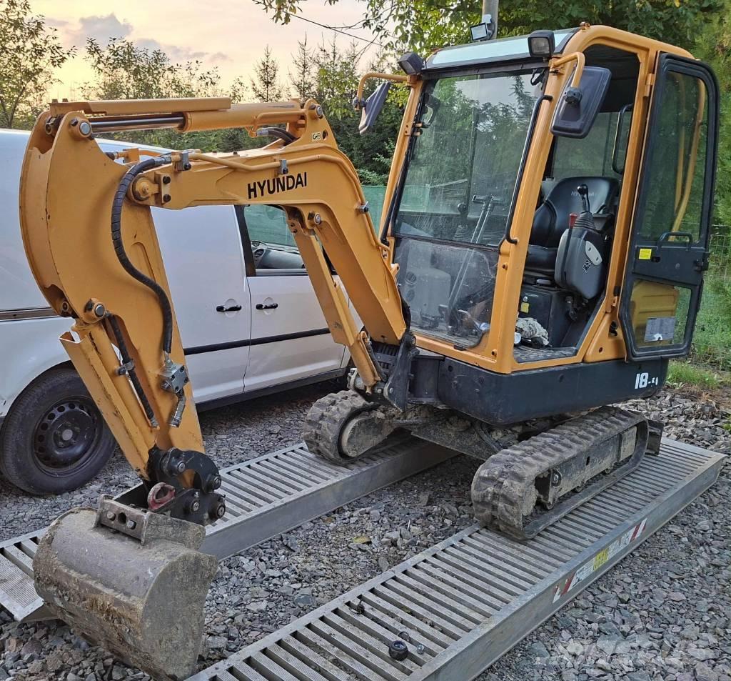Hyundai R18-9 Mini excavators < 7t (Mini diggers)
