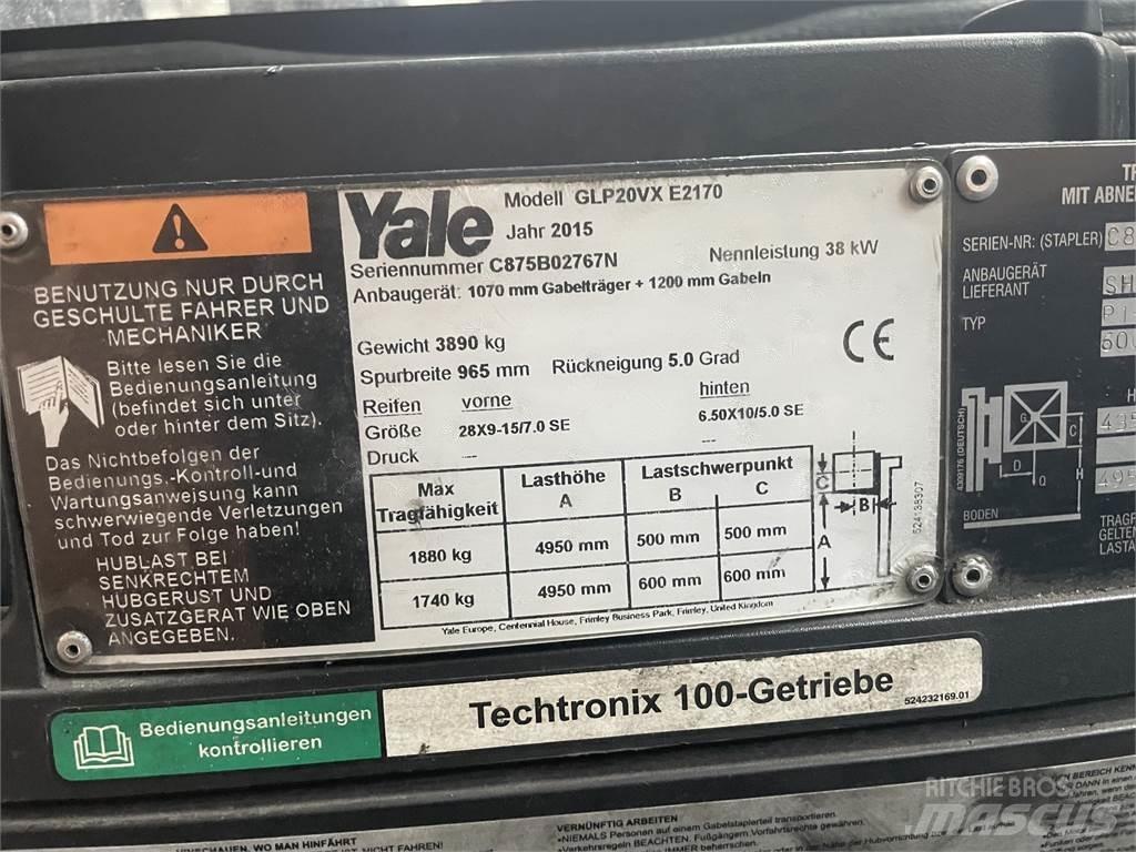 Yale GLP20VX LPG trucks