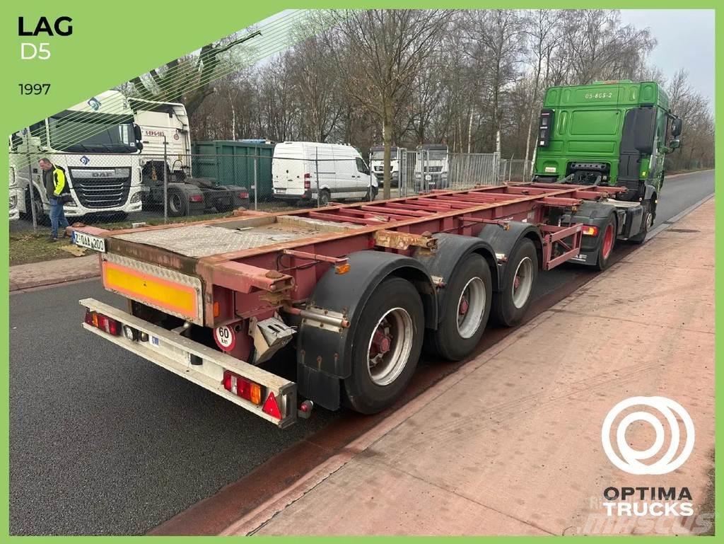 LAG O-3-39L Container semi-trailers