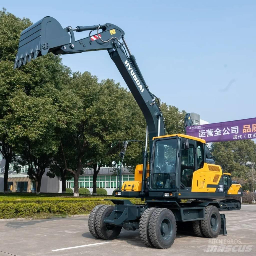Hyundai HW 150 Wheeled excavators