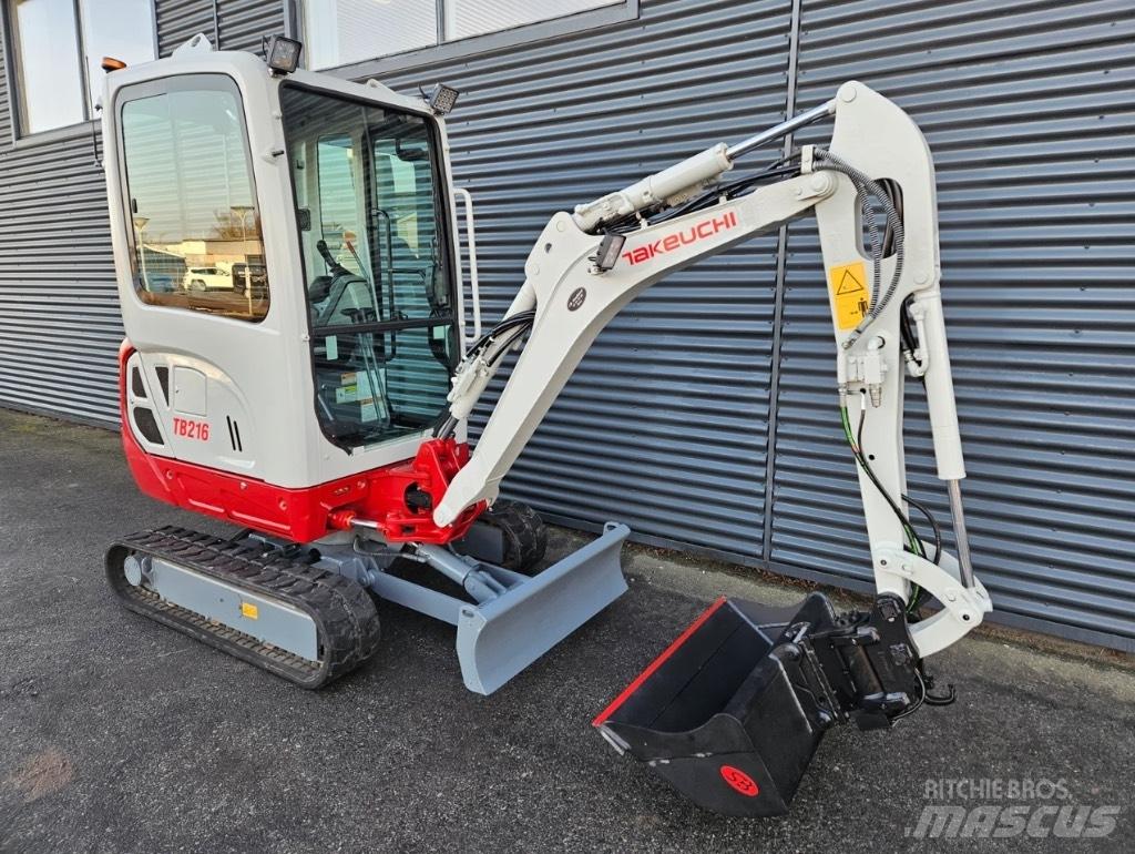 Takeuchi TB 216 Mini excavators < 7t (Mini diggers)