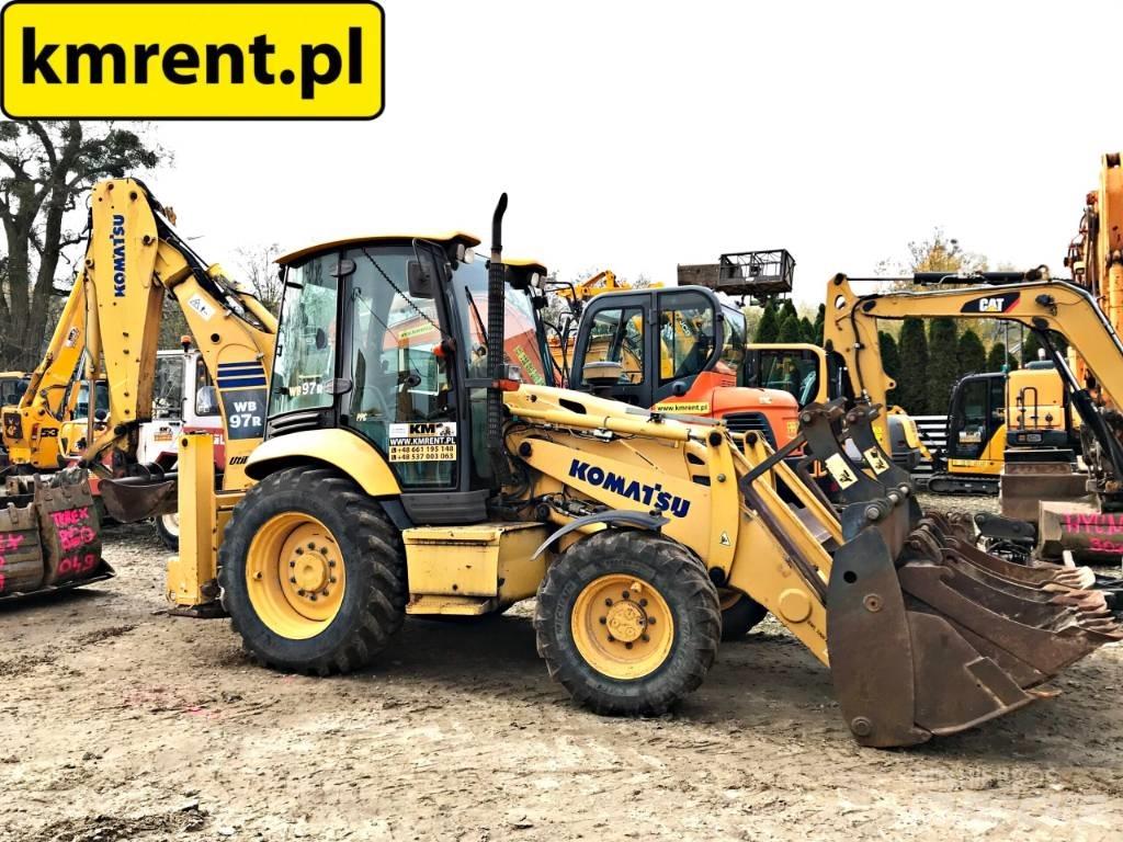 Komatsu WB97R Backhoe