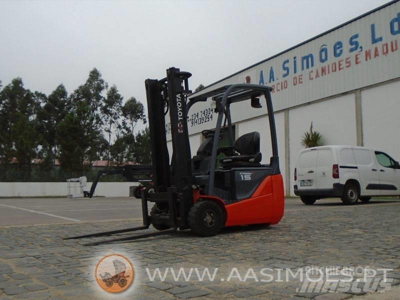 Toyota 8 FB E 15 Electric forklift trucks