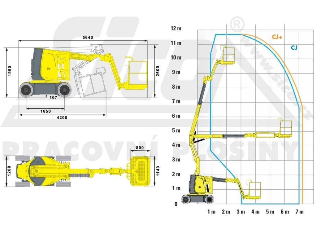 Haulotte HA 12 CJ+ Articulated boom lifts