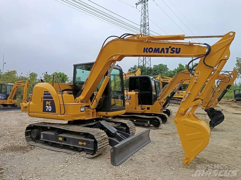 Komatsu PC 70 Crawler excavators