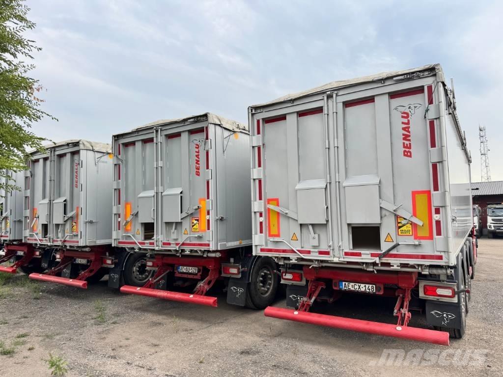 Benalu 45m3,  40.000km! Tipper semi-trailers