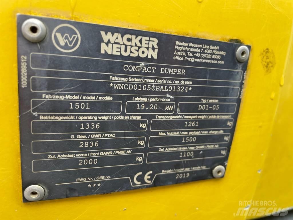 Wacker Neuson 1501 Site dumpers