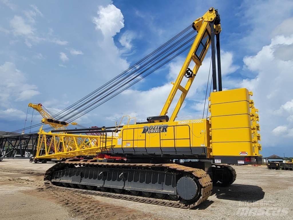 Kobelco CK 2000 II Track mounted cranes