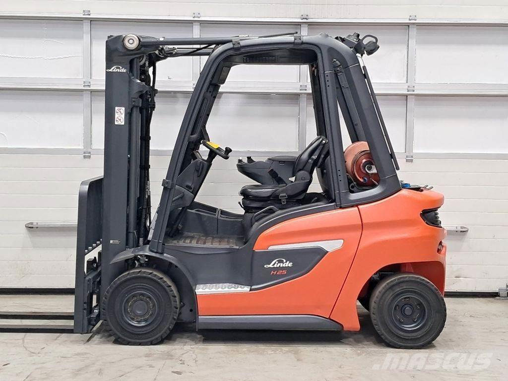 Linde H25T-01 LPG trucks
