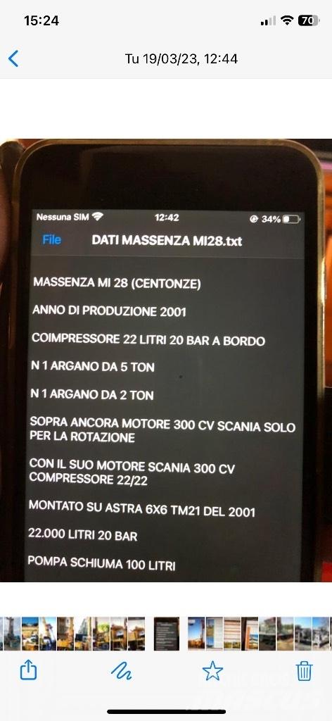 Massenza Mi 28 Waterwell drill rigs