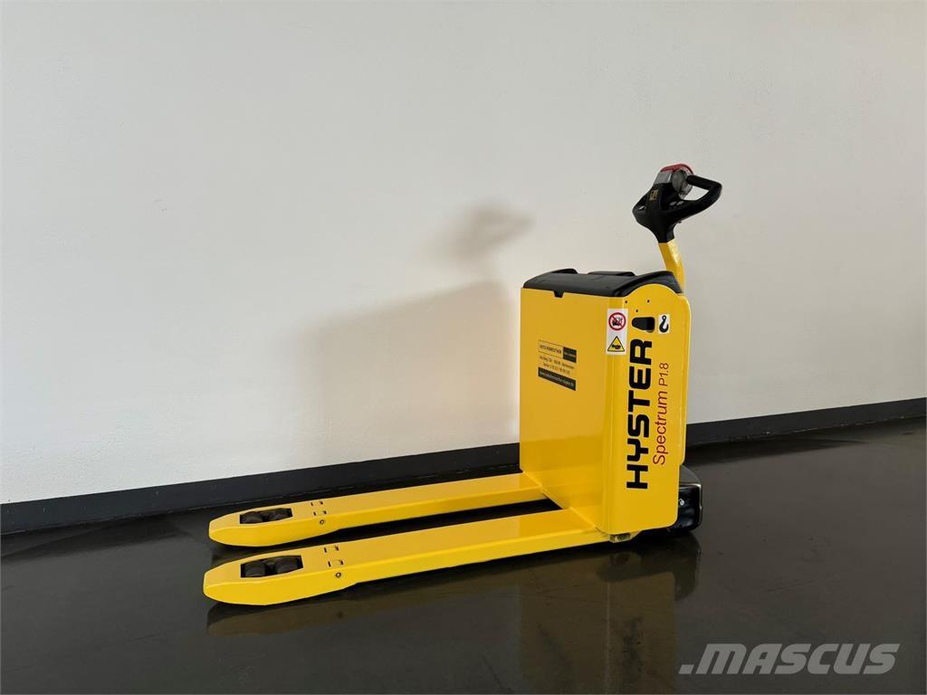 Hyster P1.8AC Pedestrian stacker