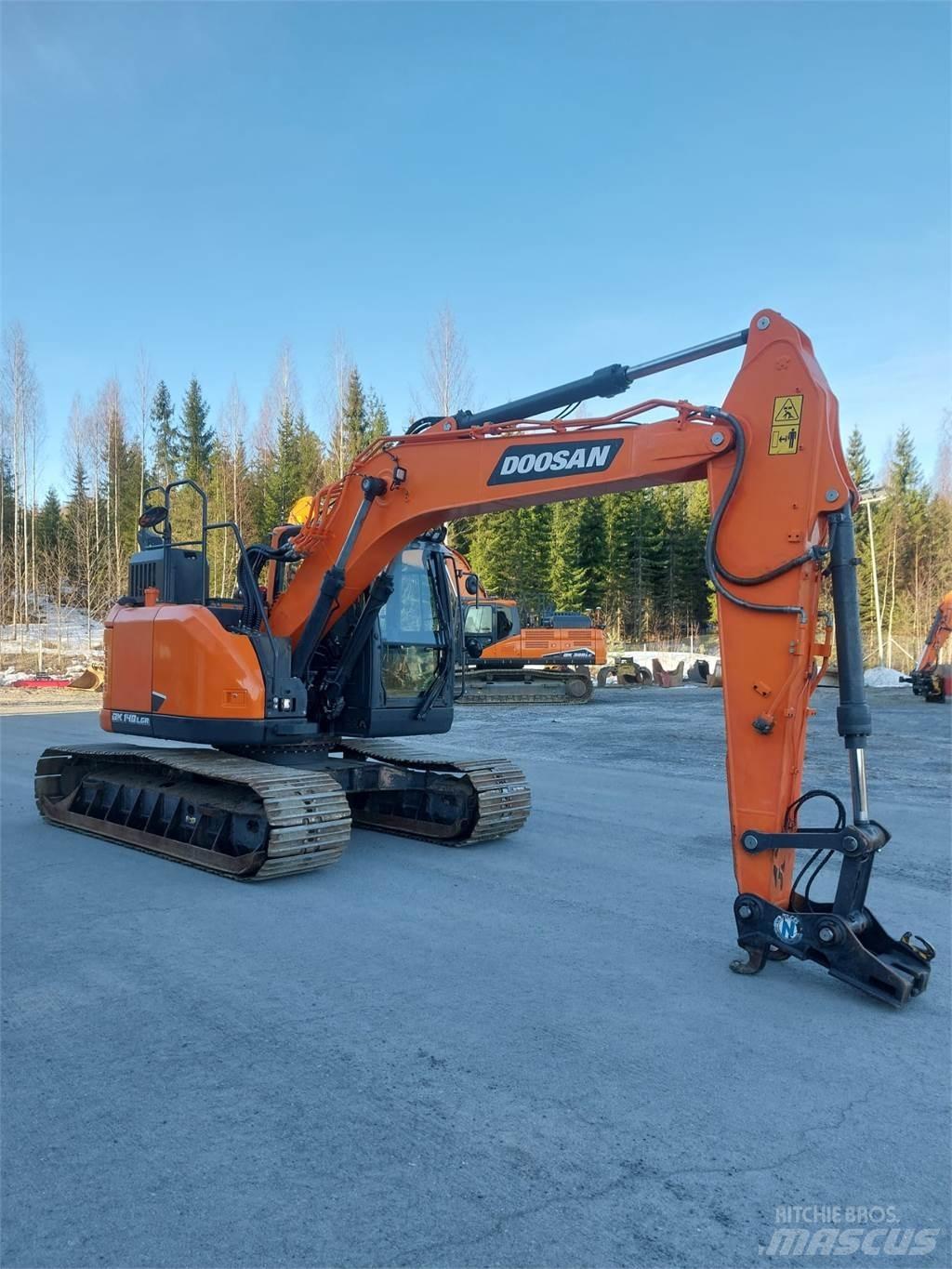 Doosan DX 140LCR 7 Crawler excavators