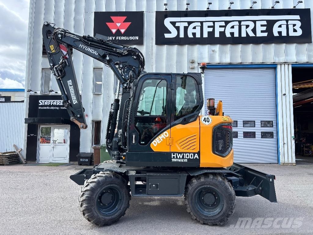 Hyundai HW100A Wheeled excavators