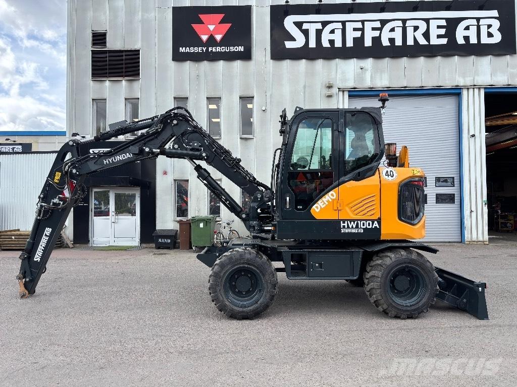 Hyundai HW100A Wheeled excavators