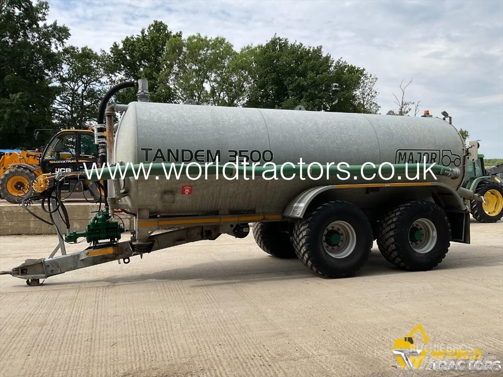 Major TANDEM 3500 Slurry tankers
