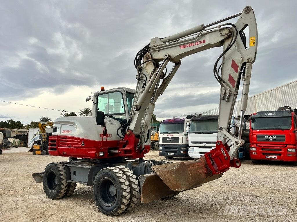 Takeuchi TB 295 W Wheeled excavators