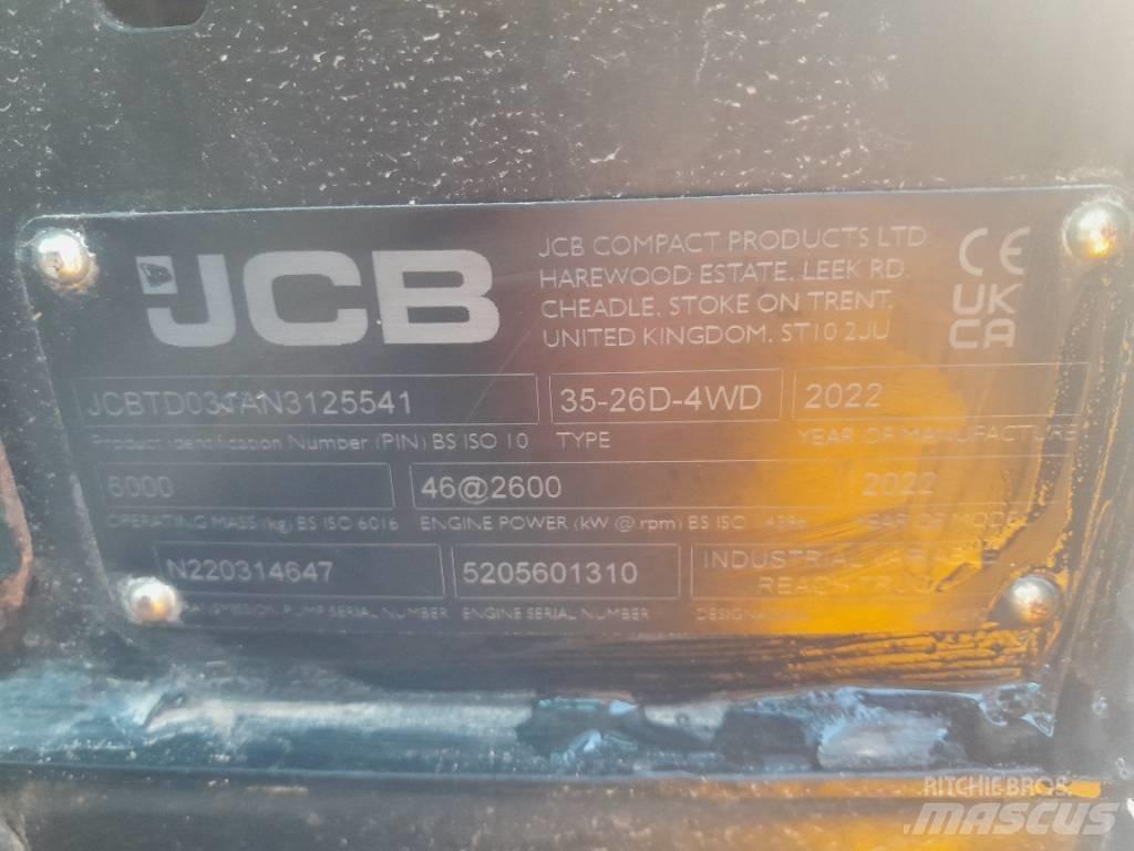 JCB 35-26D 4WD Diesel trucks