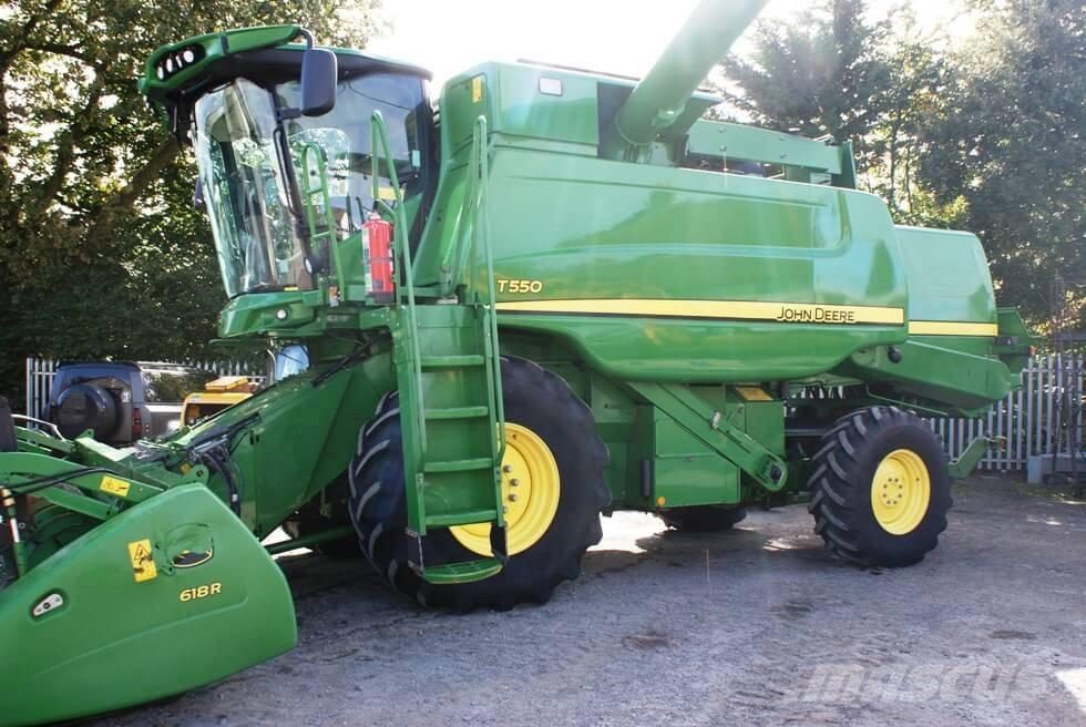 John Deere T 550 Combine harvesters