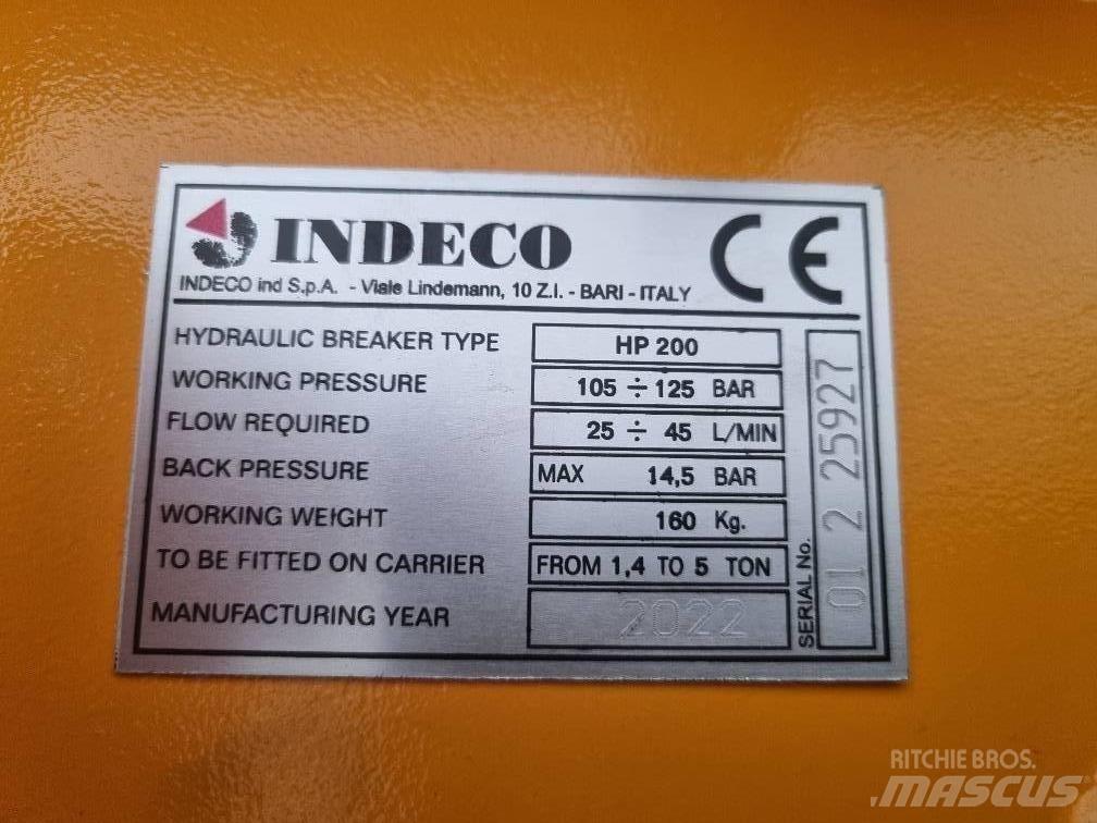 Indeco HP 200 Hammers / Breakers