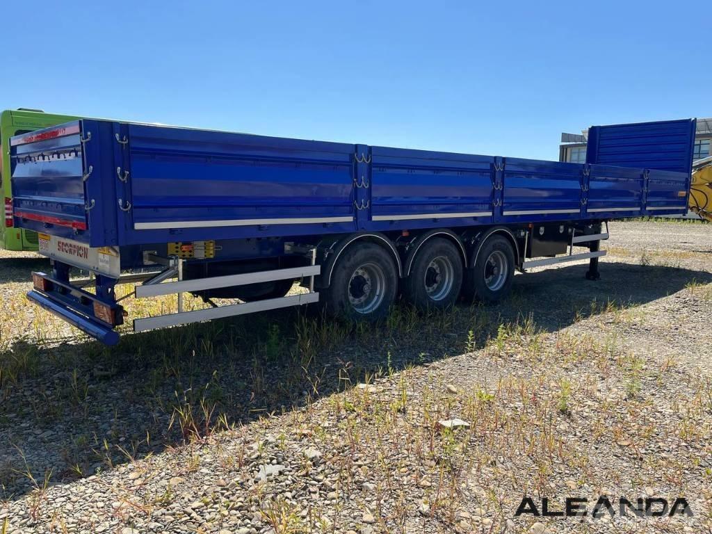  Scorpion SVG3 Flatbed/Dropside semi-trailers