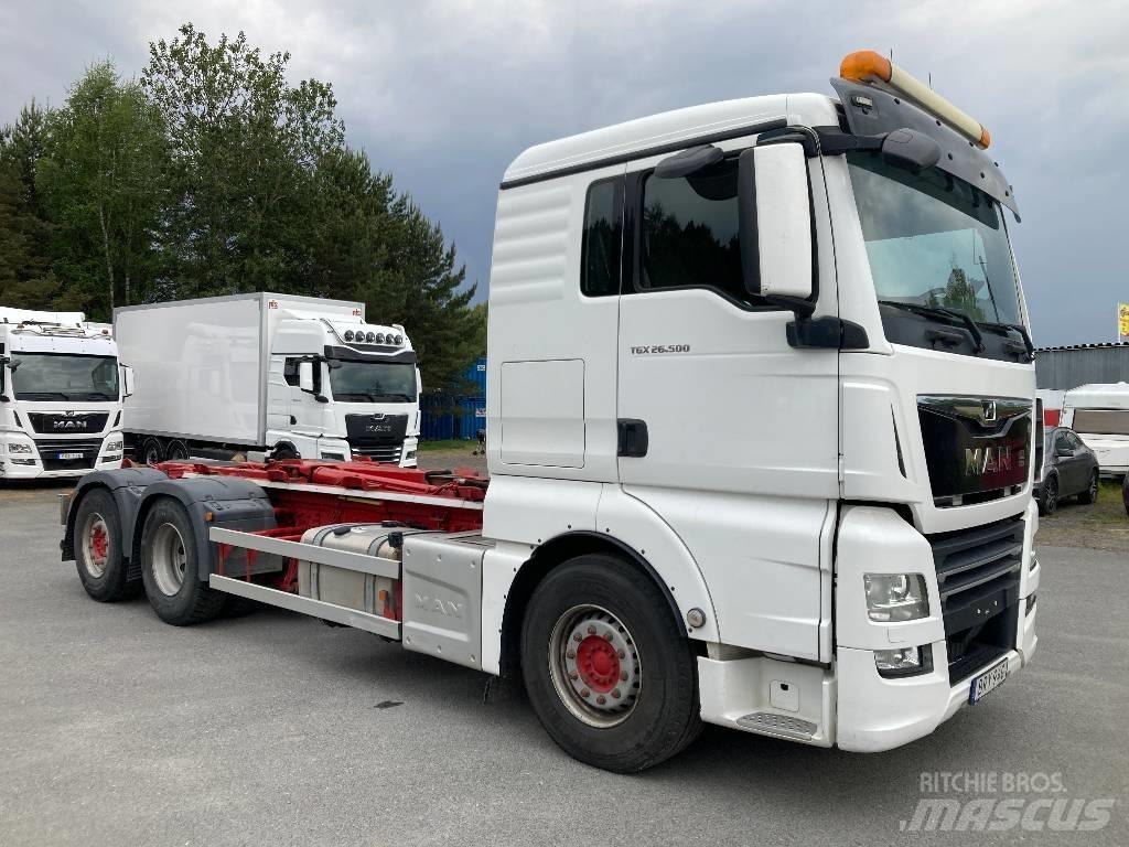 MAN TGX 26.500 6X2 Hook lift trucks