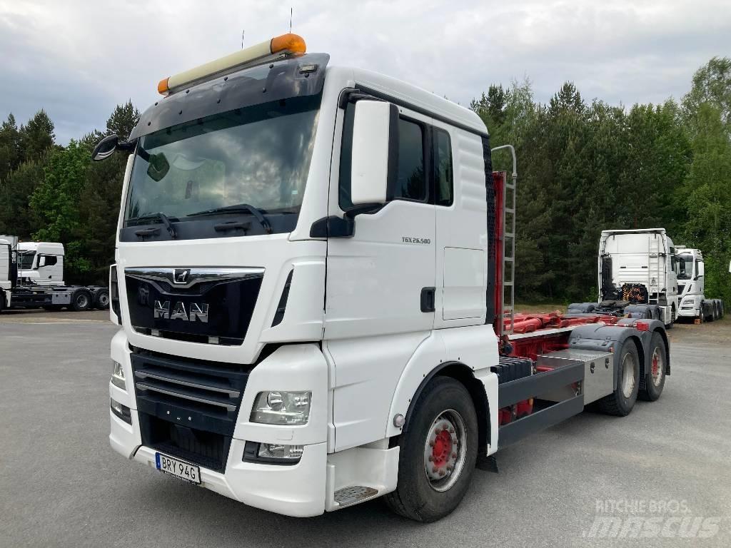 MAN TGX 26.500 6X2 Hook lift trucks