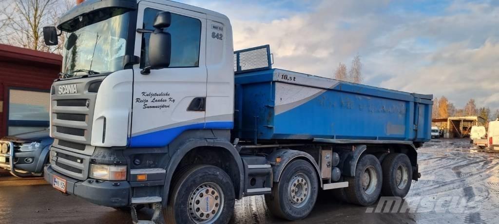 Scania R 480 8x4 Skip bin truck