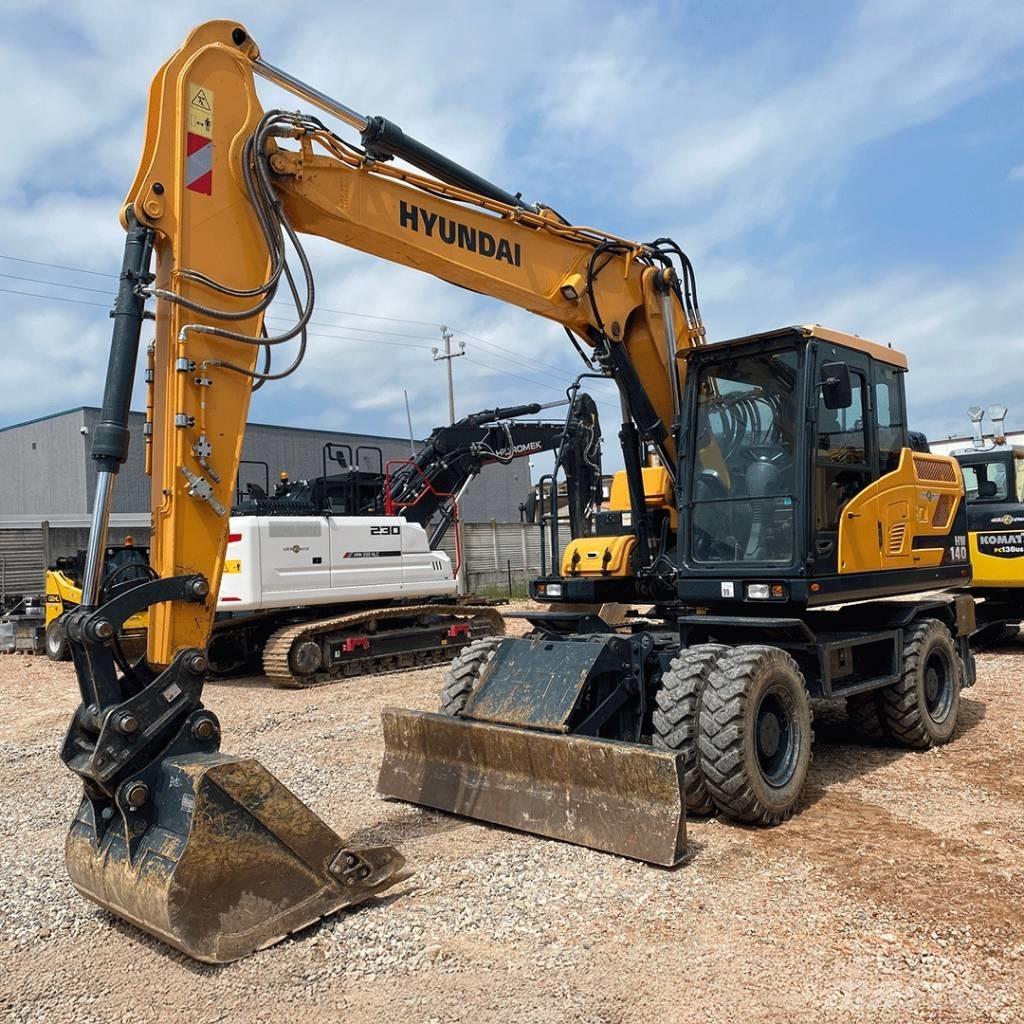 Hyundai HW140 Wheeled excavators
