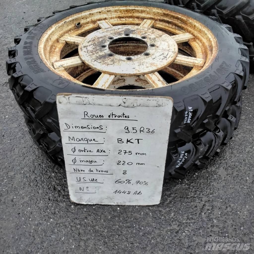 BKT 9.5R36 Tyres, wheels and rims