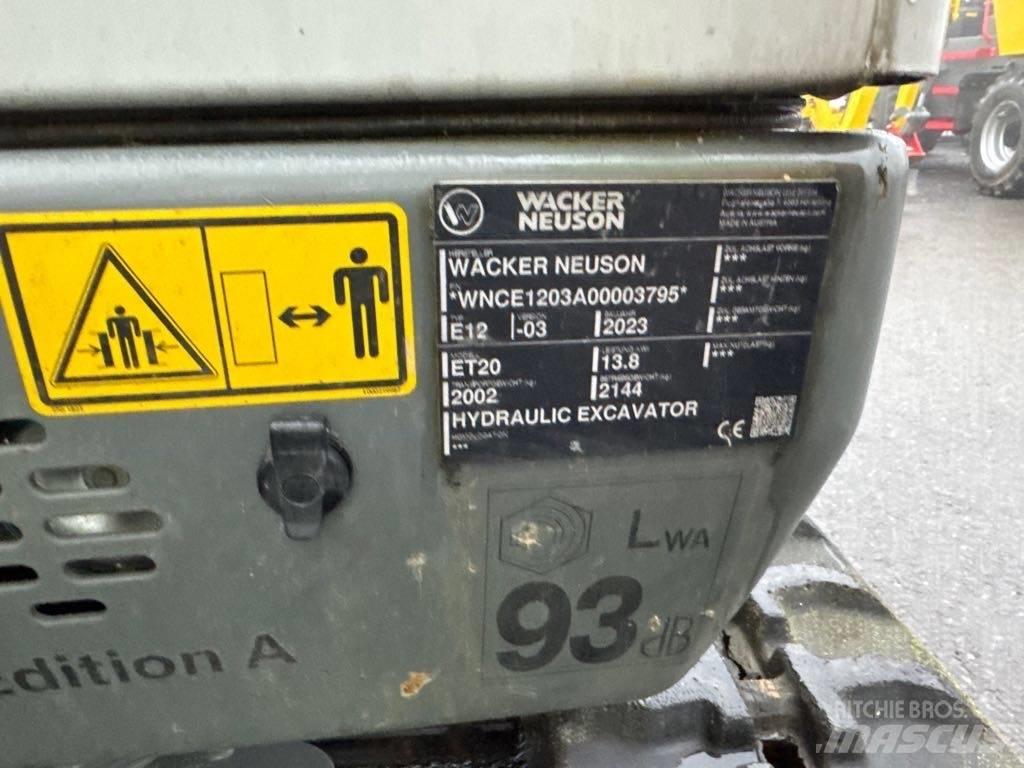 Wacker Neuson ET20 Crawler excavators