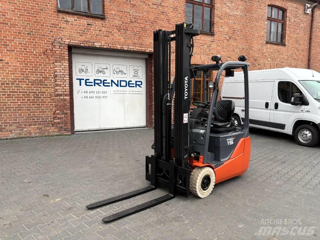 Toyota 8 FBET 15 Electric forklift trucks