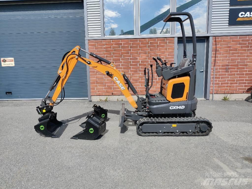 CASE CX 14 D Mini excavators < 7t (Mini diggers)