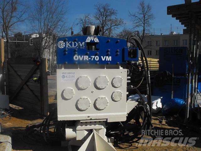  OVR 70VM Vibratory pile drivers