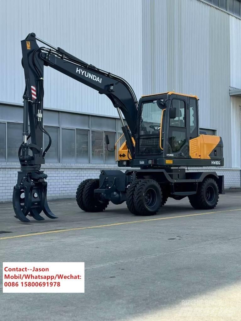 Hyundai HW80 Wheeled excavators