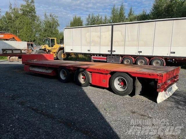 HRD pokkakärry Low loader-semi-trailers