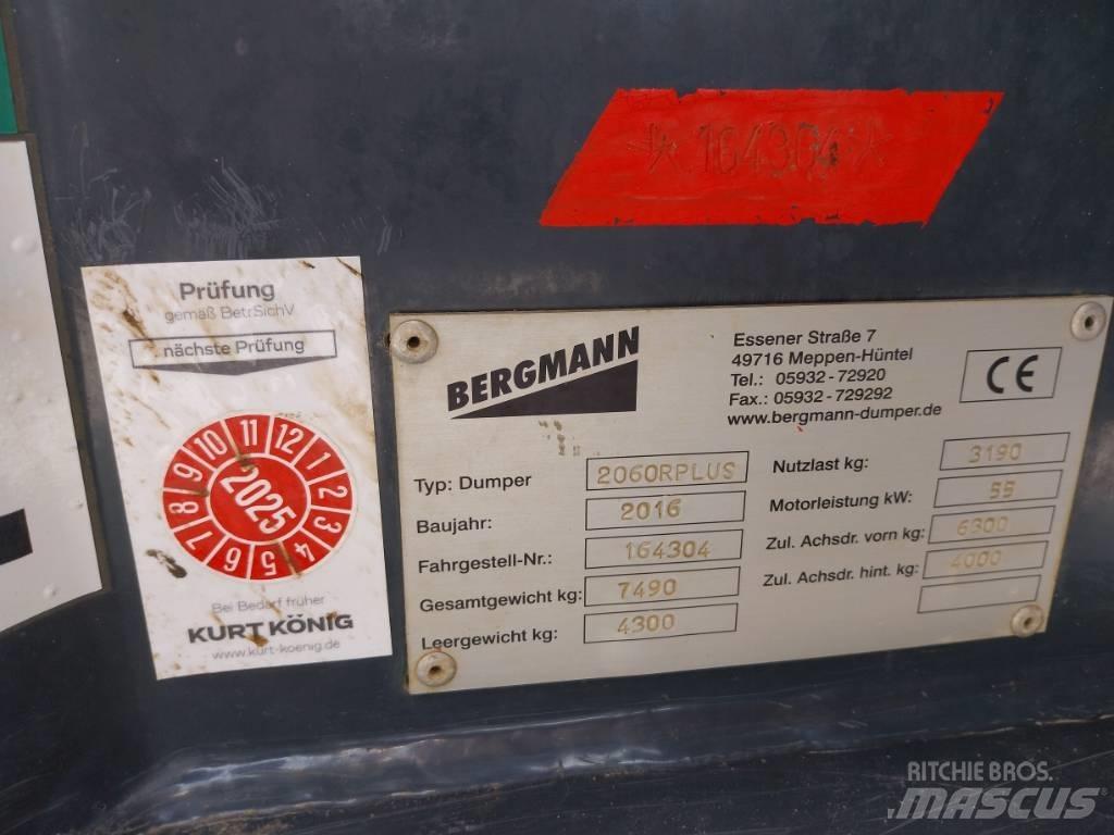 Bergmann 2060 R Plus Articulated Haulers