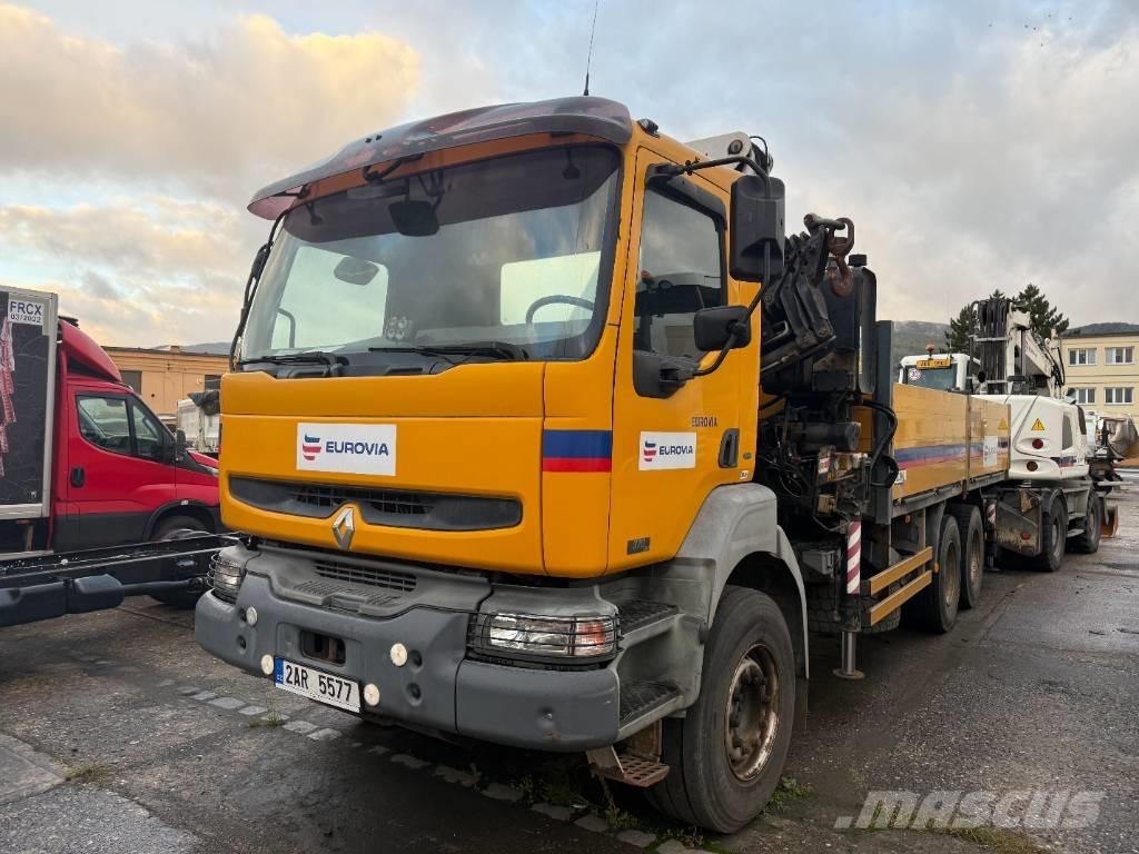 Renault Kerax 370.34 Truck mounted cranes