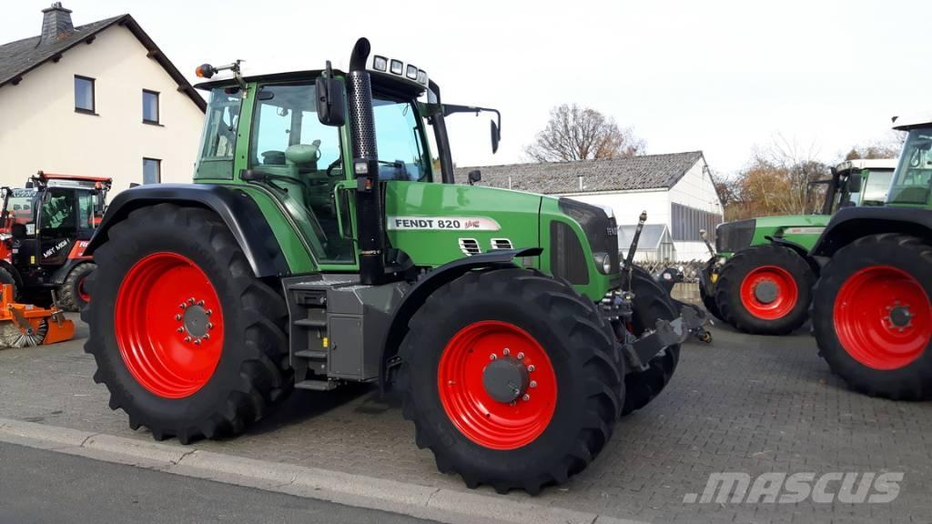 Fendt 820 Vario TMS Tractors
